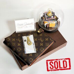 Louis Vuitton Monogram Agenda Scrapbook